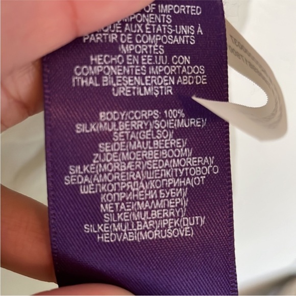 100% Silk Ralph Lauren Purple Label Victoria Floral-Print A-Line Silk Maxi Skirt - Picture 11 of 12